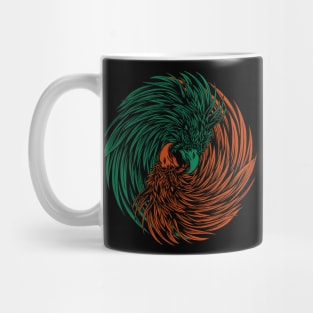 Eagle Yin Yang Mug